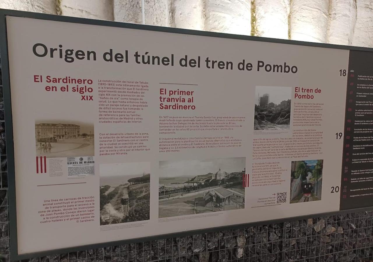 El Pisuco De Lu Entre Puertochico Y El Sardinero Lägenhet Santander Exteriör bild